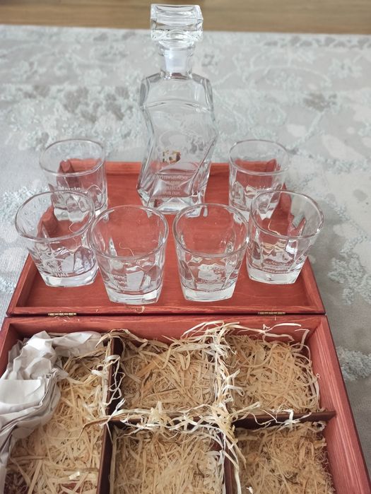 Karafka zestaw dla konesera whisky i nie tylko