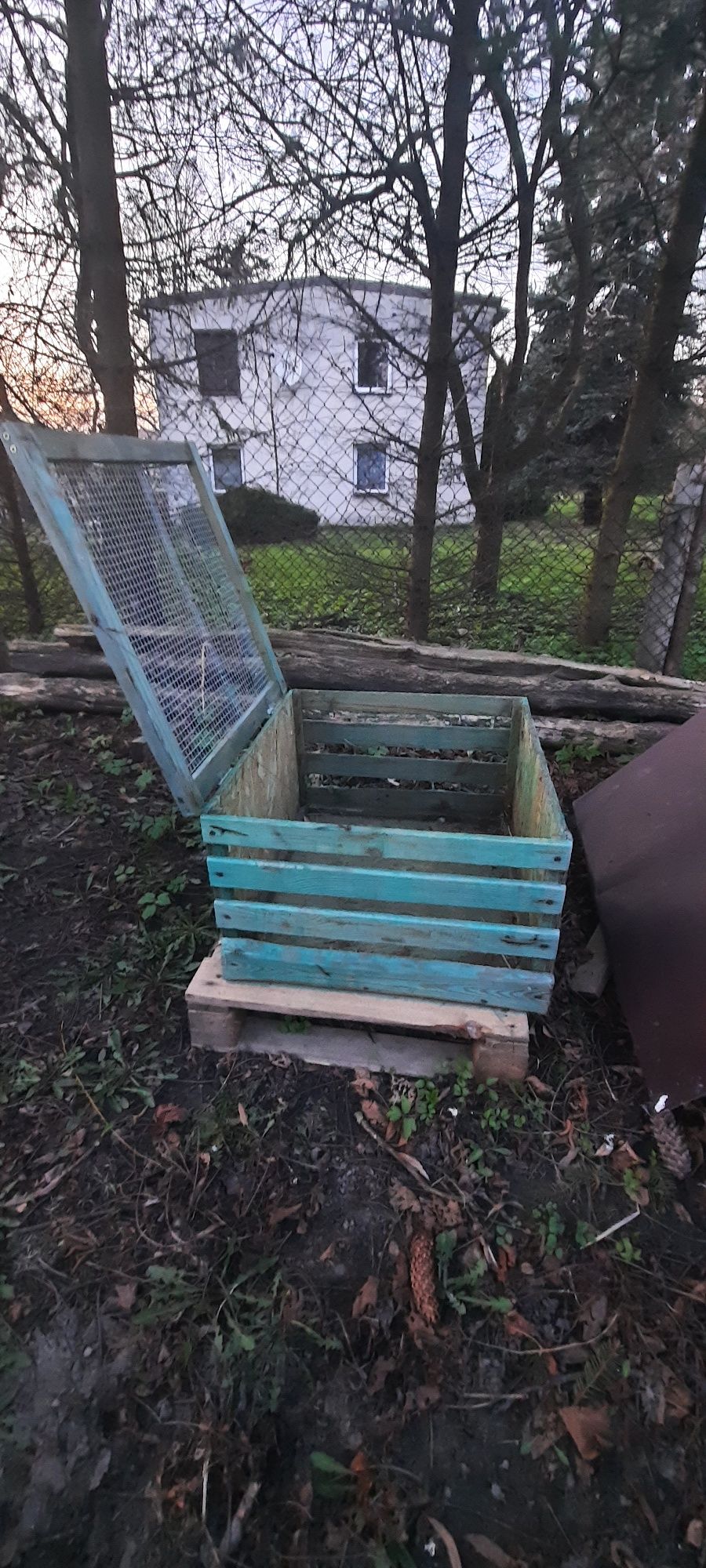 Klatka na króliki.Transporter na zwieżęta.