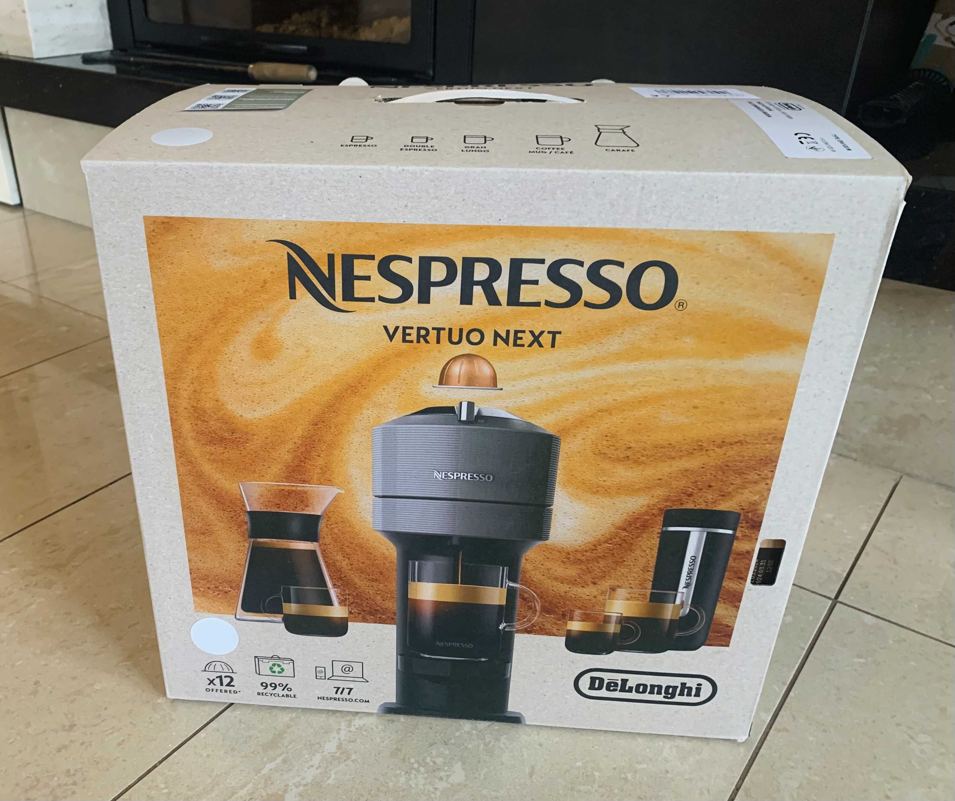 Ekspres do kawy nowy nieotwarty DeLonghi Nespresso Vertuo Next