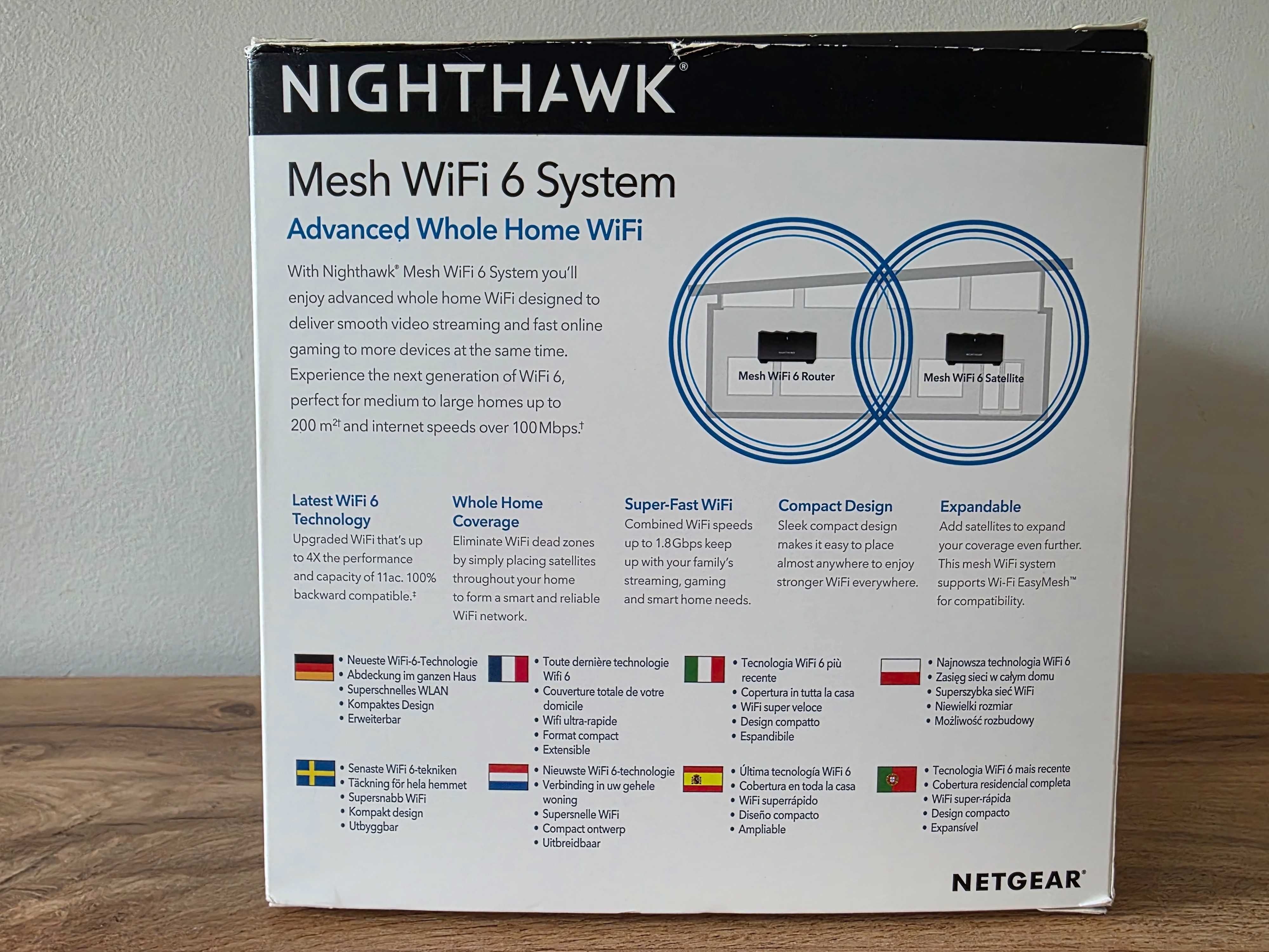Router Netgear Nighthawk Mesh Wifi 6