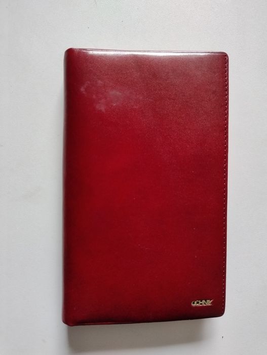 Elegancki skórzany notatnik