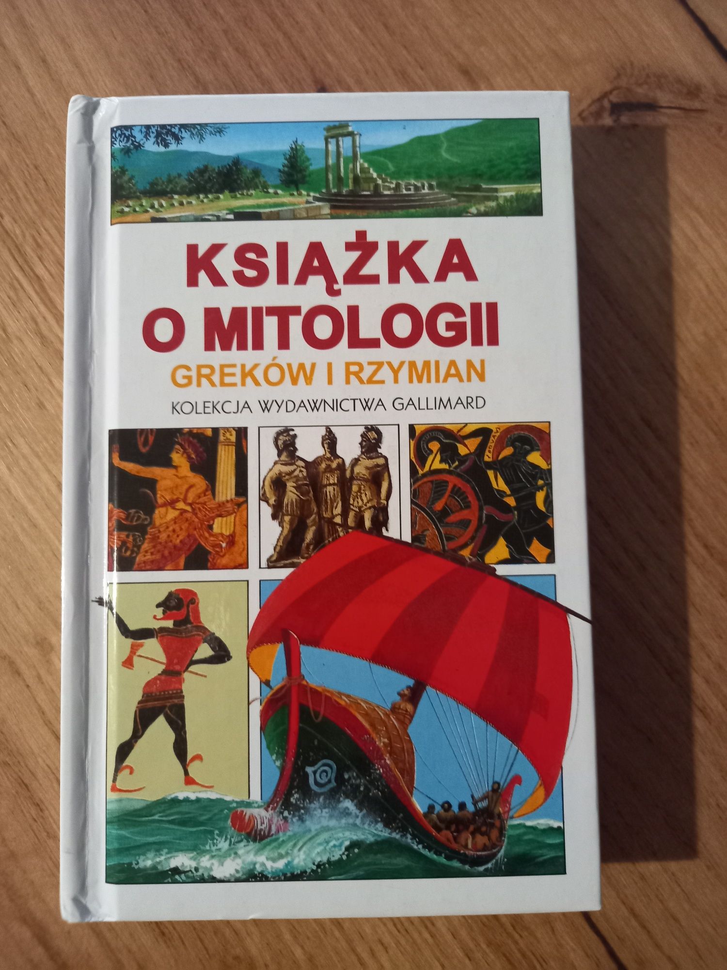 Książka o mitologii Greków i Rzymian