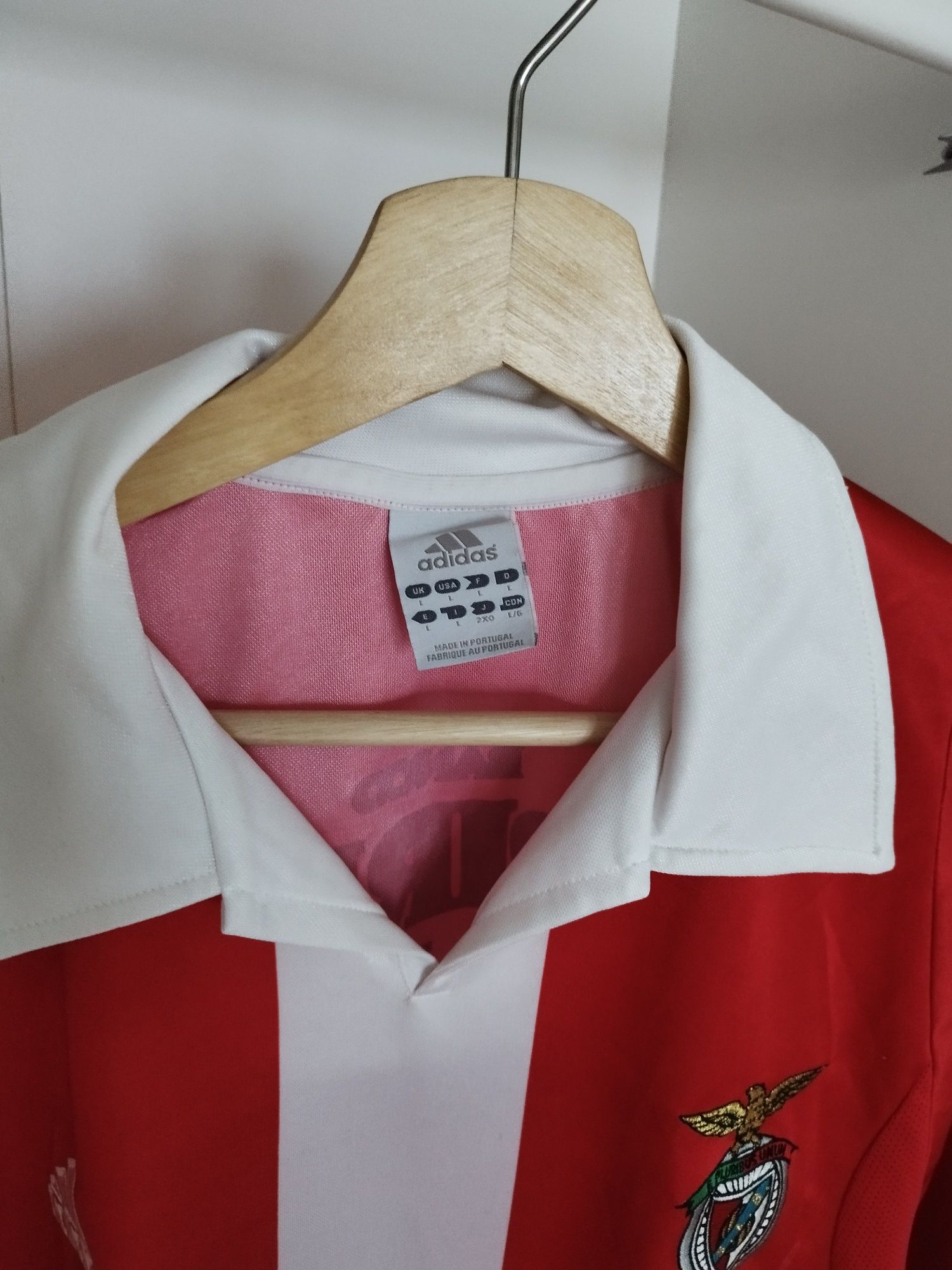 Camisola Oficial SLB centenário adidas climalite