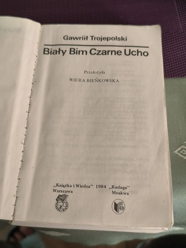 Biały Bim Czarne Ucho. Gawriił Trojepolski