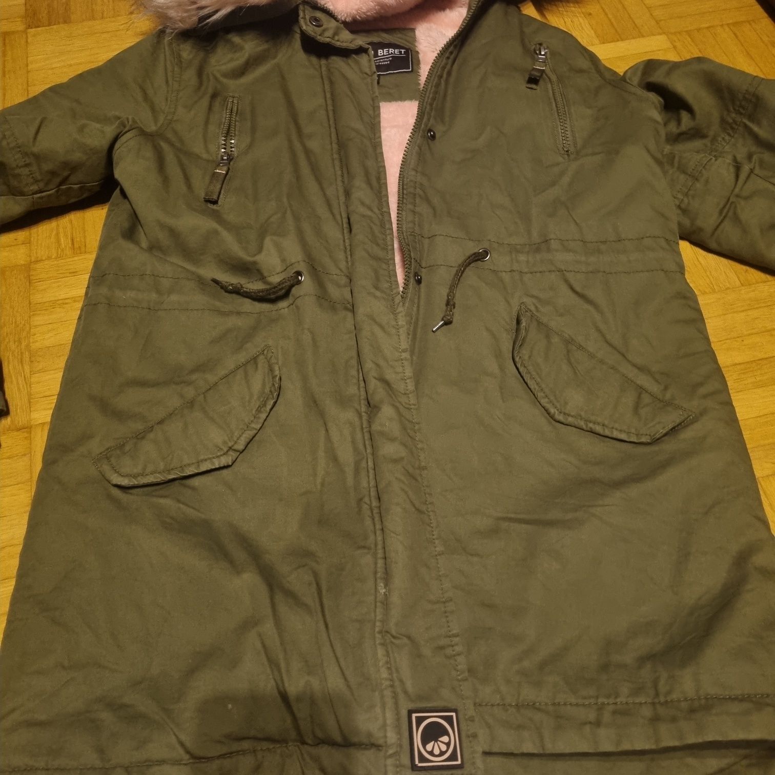 Kurka zimowa/ parka ocieplana, rozm. 164 cm