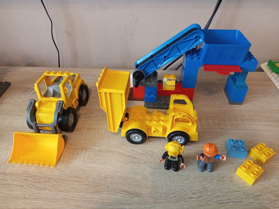 LEGO Duplo żwirownia budowa koparka wywrotka