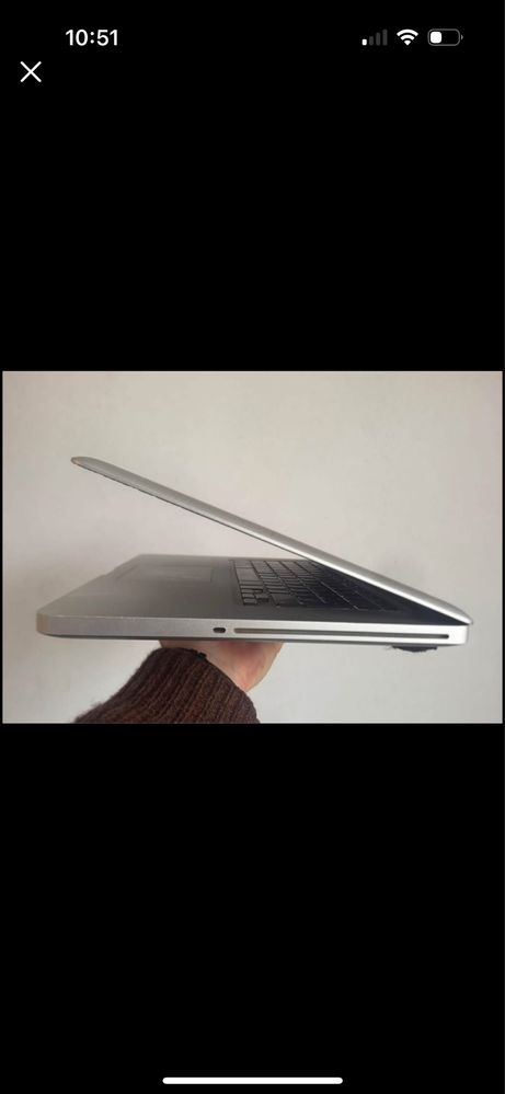 MacBook Pro 15”/Intel Core/8GB ram/ macOS Sequoia 15.2