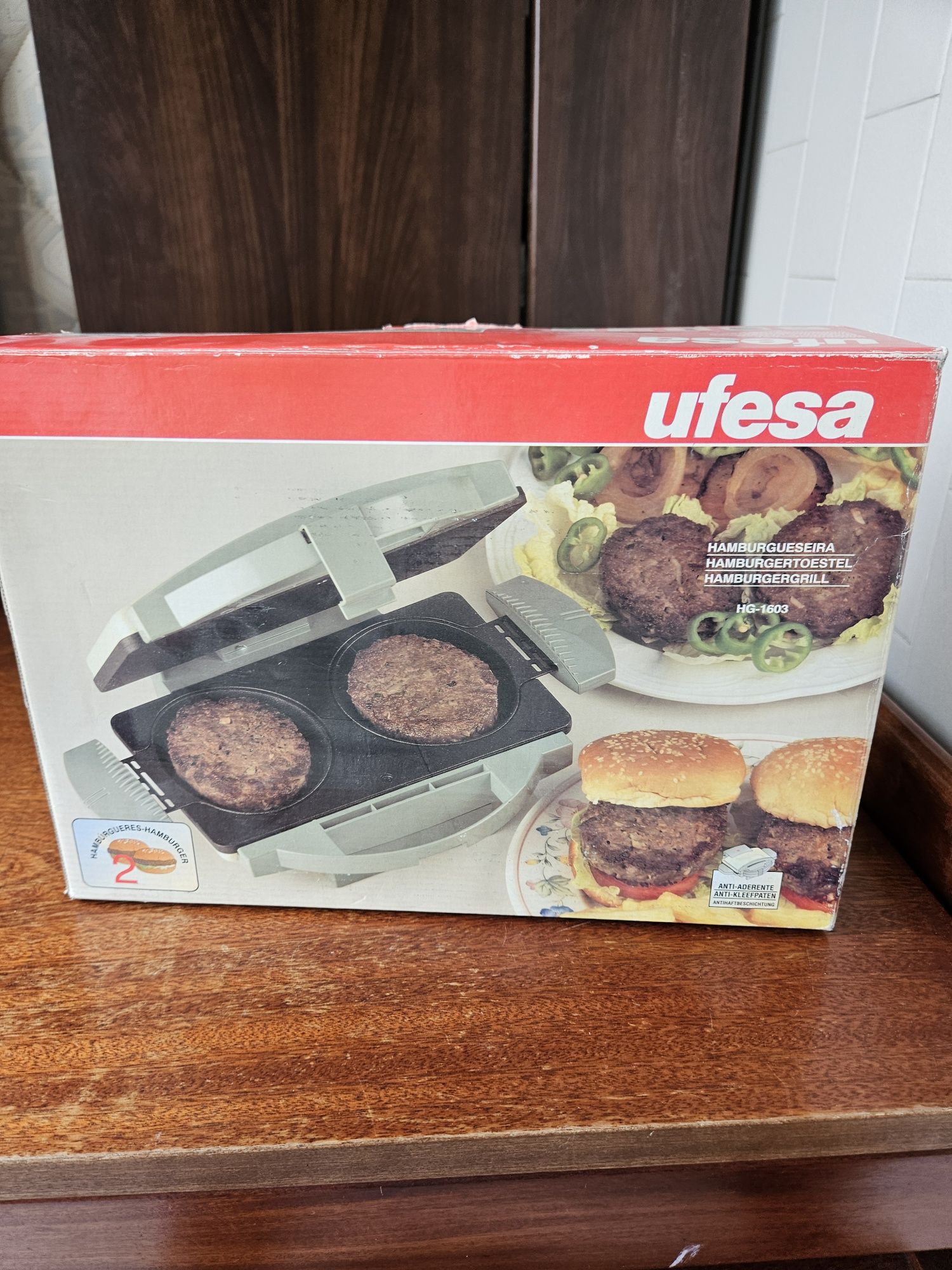 Grelhador de hburguer Ufesa