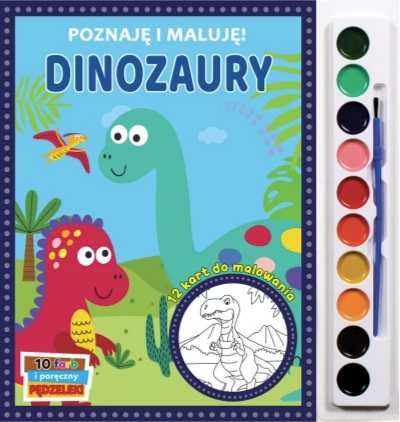 Poznaję i maluję - Dinozaury - praca zbiorowa