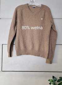 Sweter strauss 80% wełna L