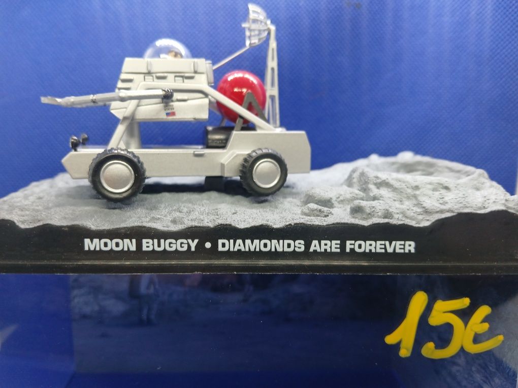 Miniaturas 1:53 da Serie 007 como novas 8 diferentes