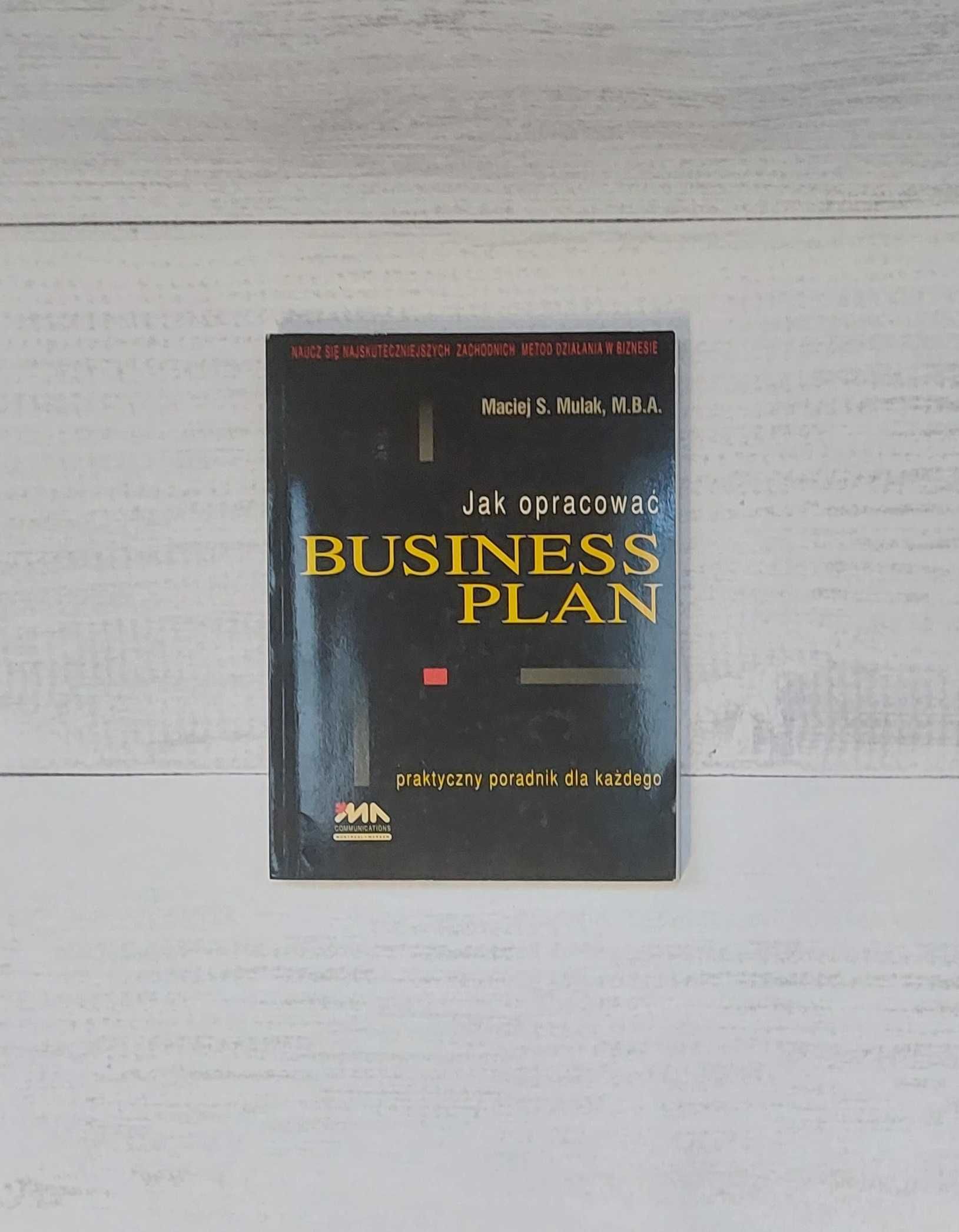 Książka Jak opracować business plan Maciej S. Mulak