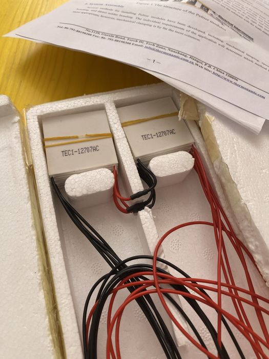 Peltier - Células Termoelectricas