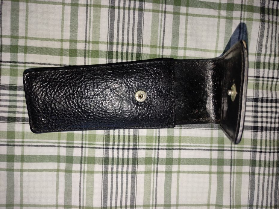 Estojo em pele - em bom estado - Vintage