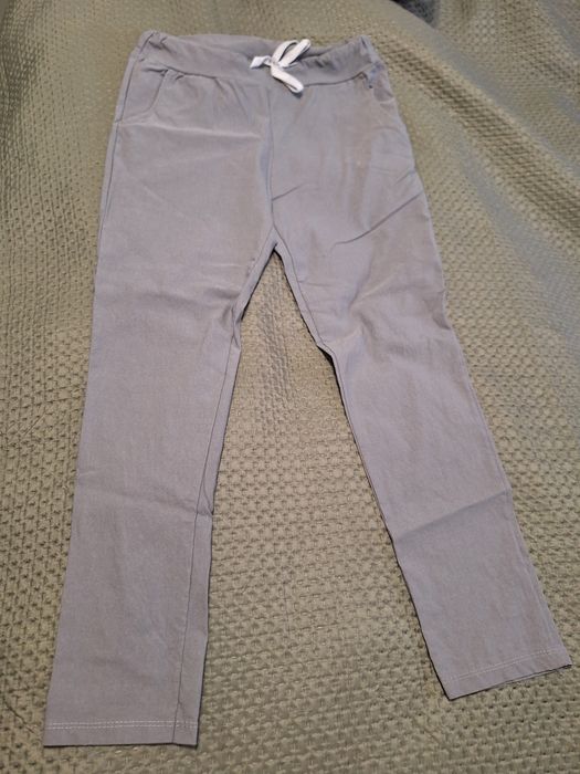 Spodnie,  jasnoszare