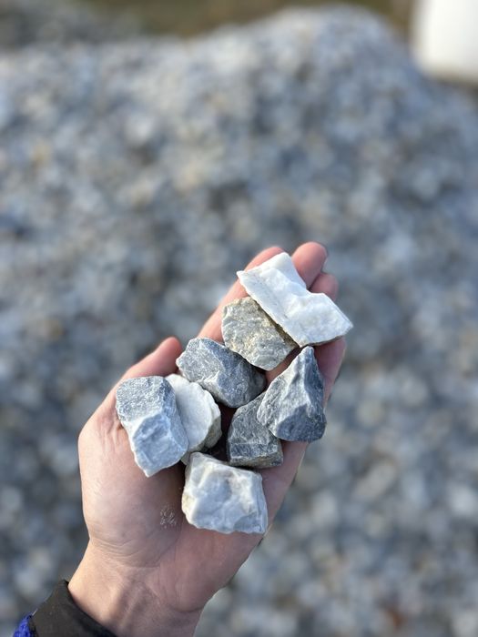 LODOWY GRYS Kamień do Ogrodu Kruszywo 8-16, 16-32 mm Niebieski Żwir