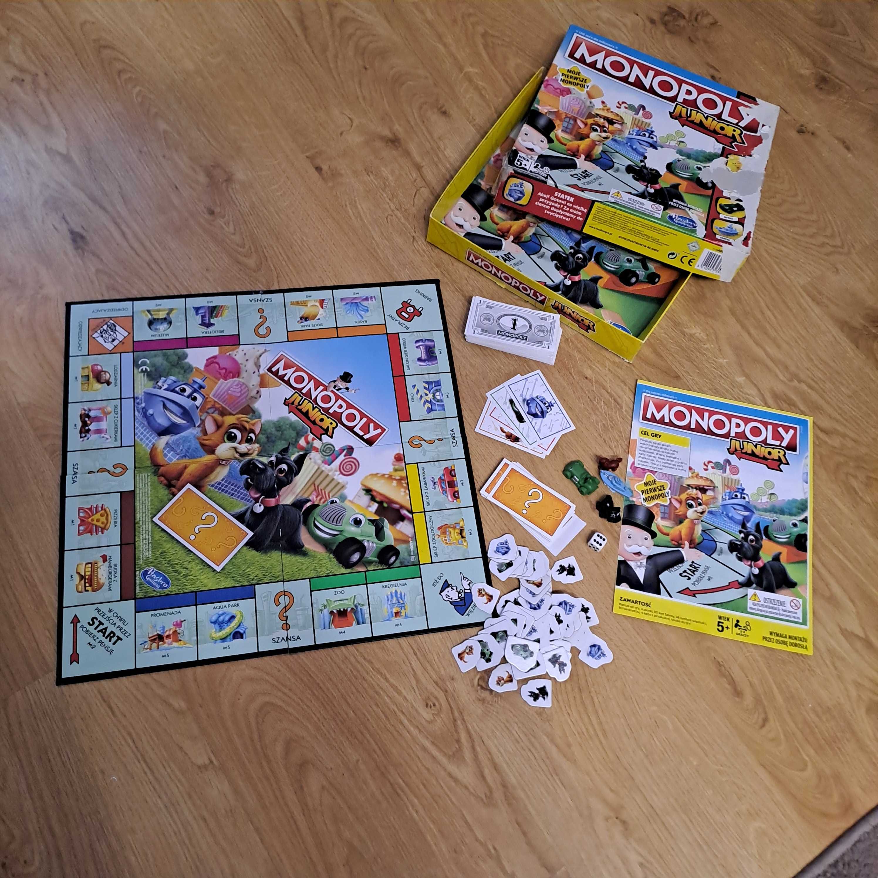 Gra rodzinna Monopoly Junior