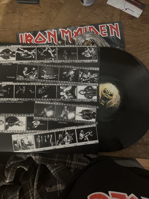 Vinyl Iron Maiden “Nunber of the beast” novo
