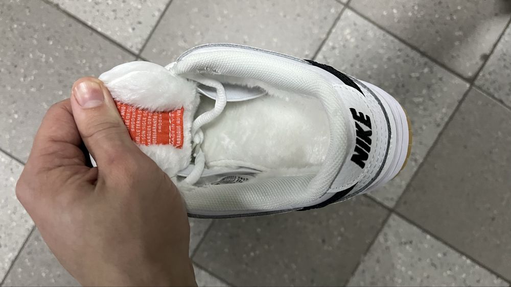 Найк Данк зимові з Хутром