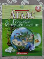 Атлас. Географія материків і океанів. 7 клас (Укр) Картографія