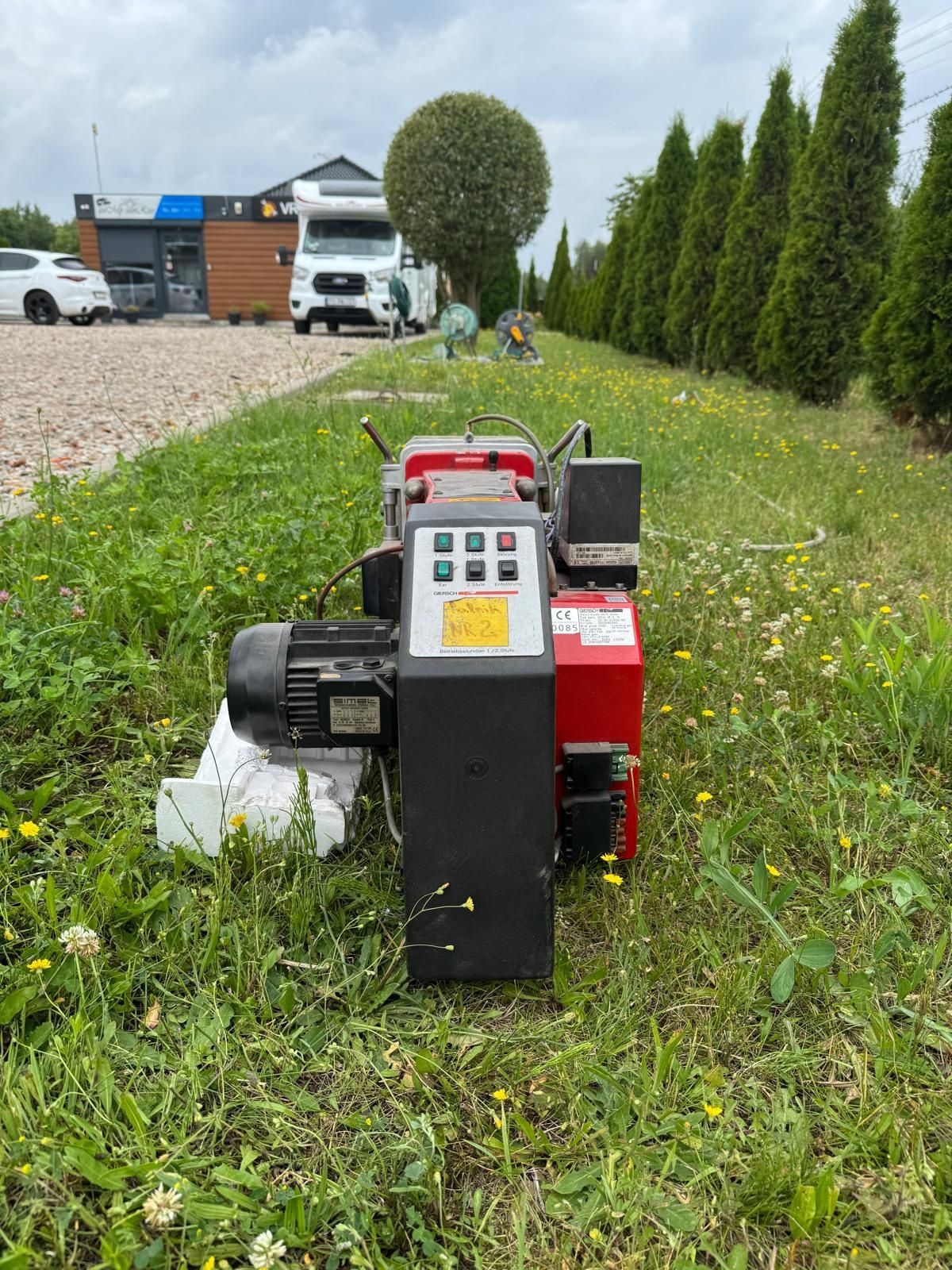 Palnik gazowy Giersch MG1-Z-L-N – 160 kW / 540 kW – sprawny, gotowy do