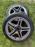 Felgi mercedes benz amg + opony zima phirelli sotto zero 245/15 r 18