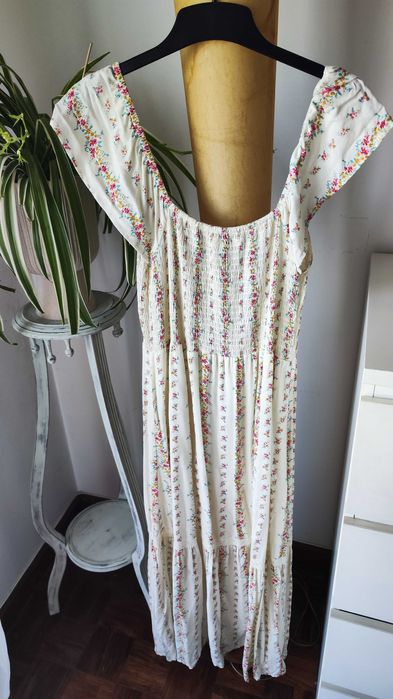 Vestido estampado Springfield