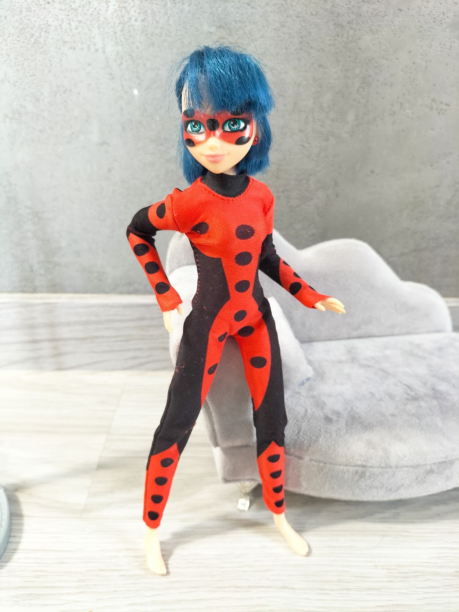 Lalka Biedronka i Czarny kot Lady Bug Miraculous Bandai