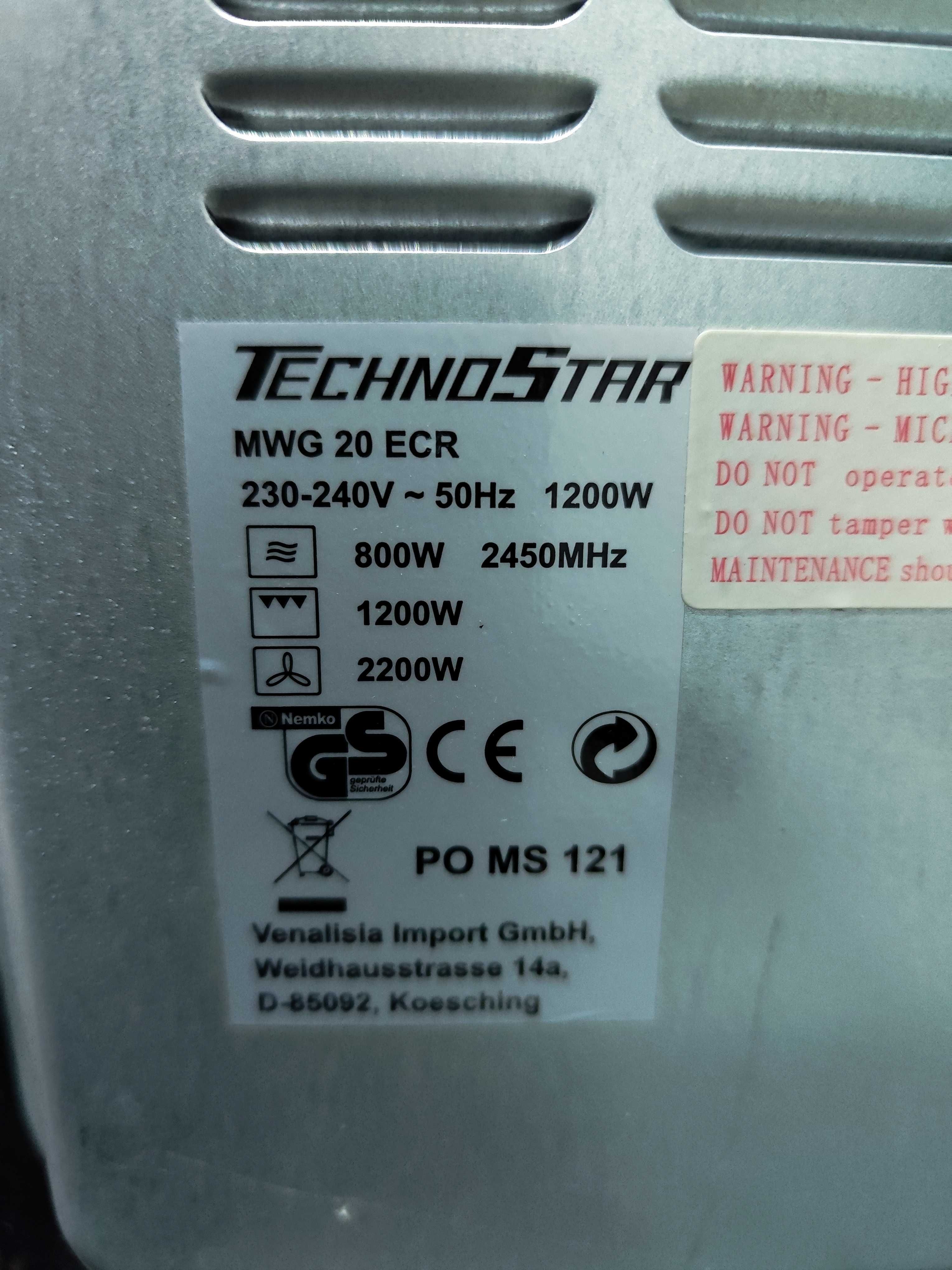 Microondas Technostar com grill