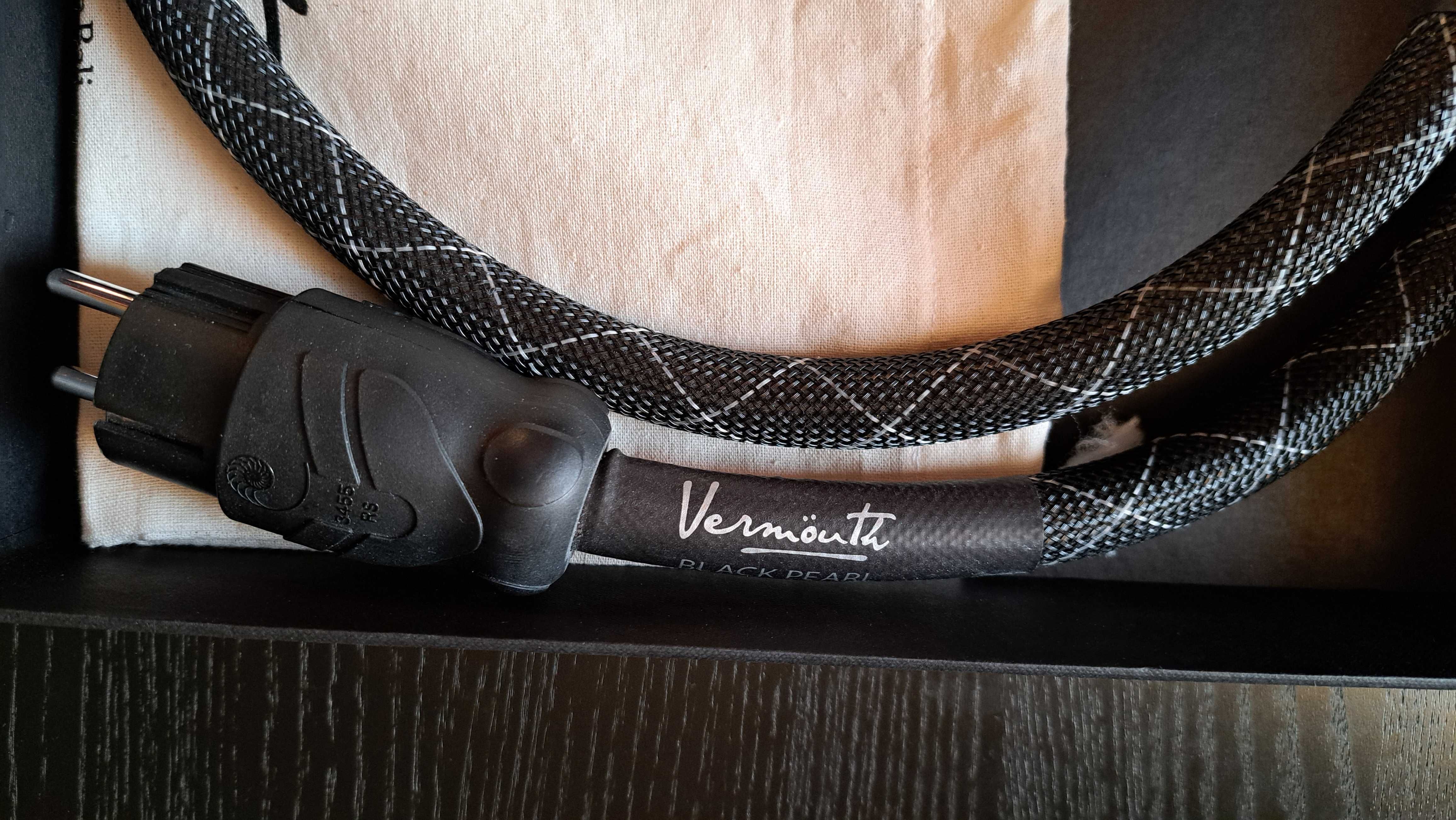 Vermouth Audio Black Pearl 1,2m - świetny kabel zasilający