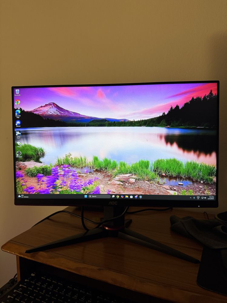 Vendo Monitor Gaming AOC 23.8’’ 240hz Semi-Novo