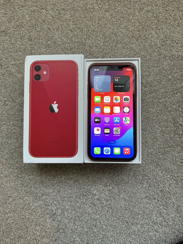 Iphone 11 red 64 gb