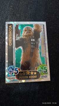 Karta limited edition Star Wars Chewbacca Topps