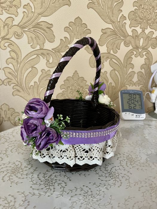 Корзина из бумаги