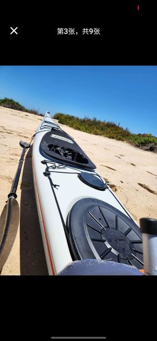 5.5m caiaque fibra de vidro