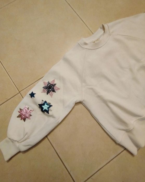 Sweat Branca da Zara - 8 anos