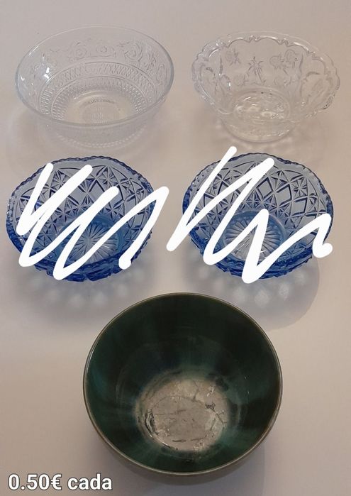 Chávenas e taças