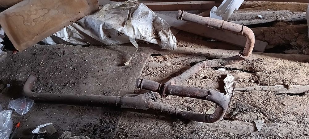 Выхлопная труба на бензовоз