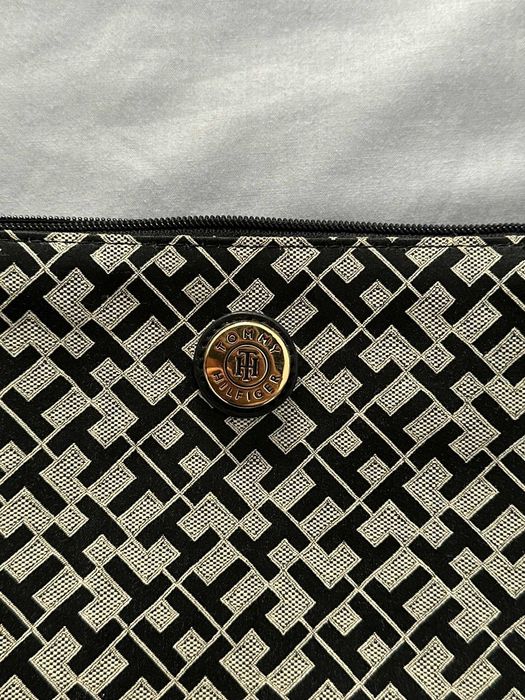 Mala a tiracolo azul - Tommy Hilfiger Jacquard