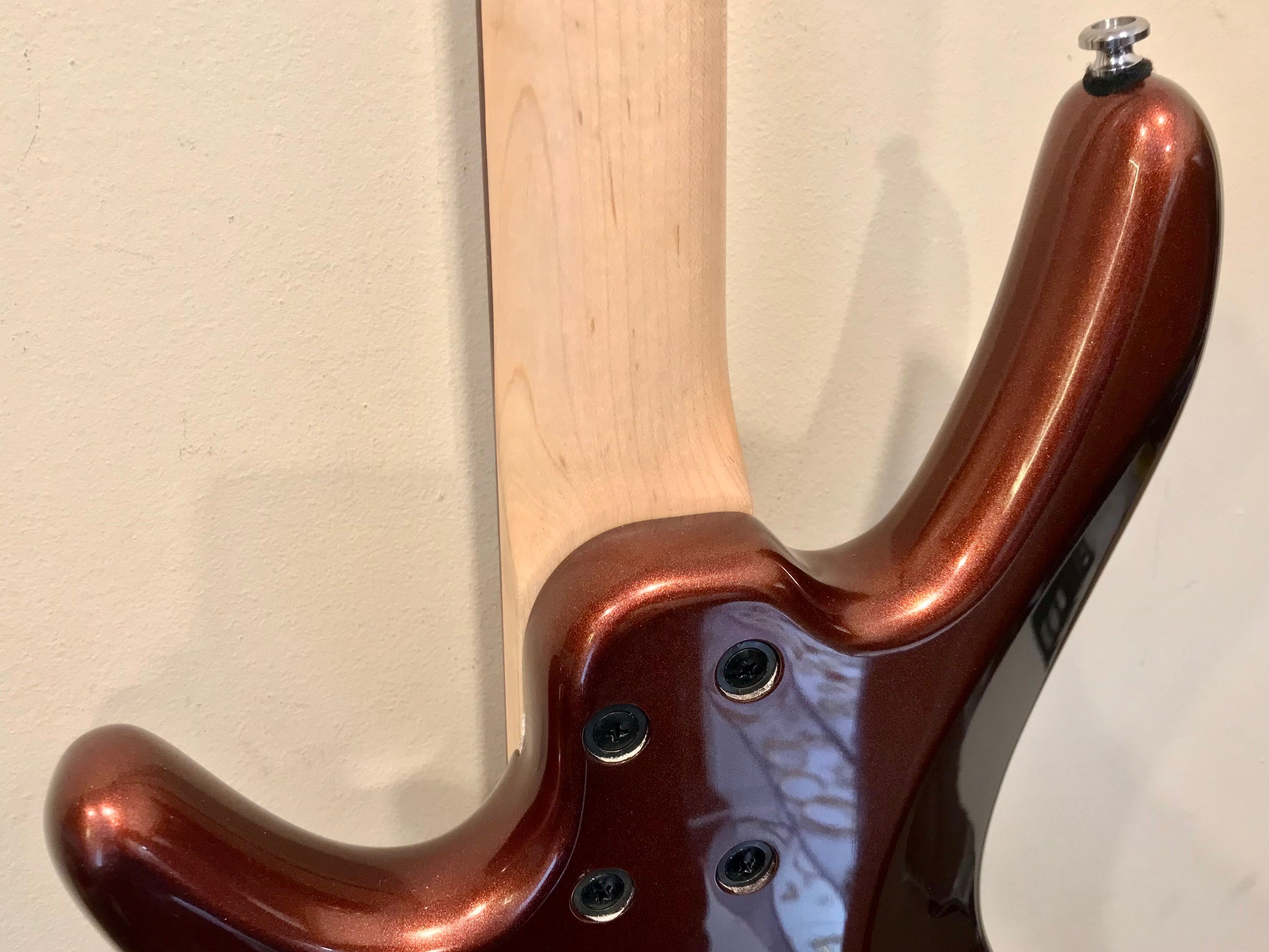 IBANEZ GSRM20 Root Beer Metallic Gio Mikro Gitara BASOWA jak NOWA pokr