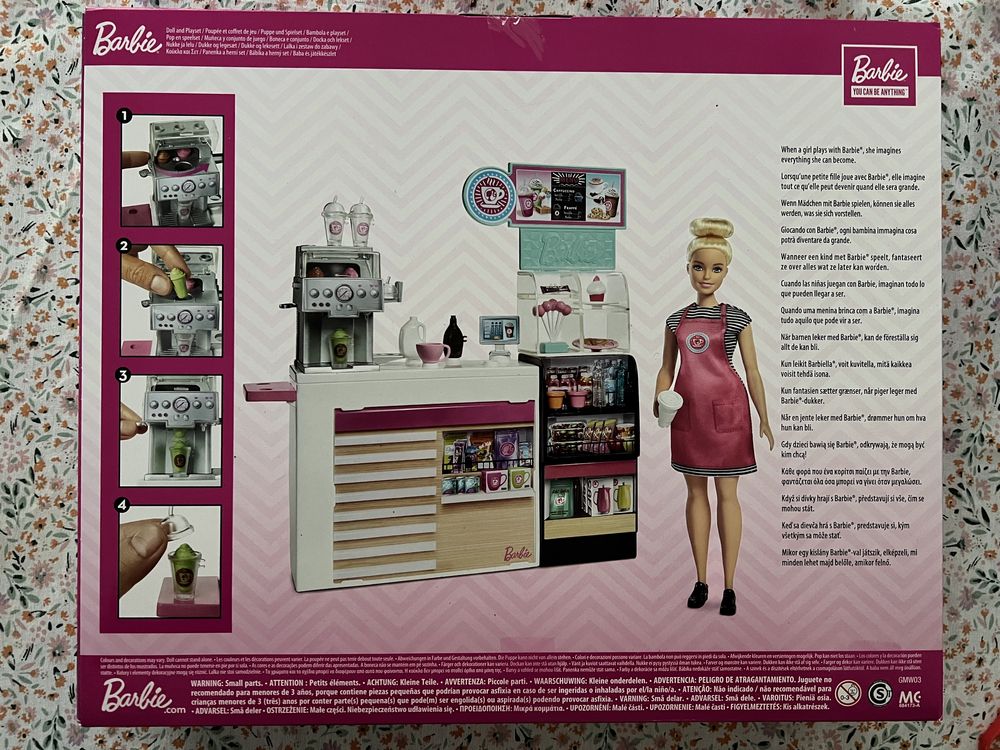 Zestaw Barbie - Kawiarnia.