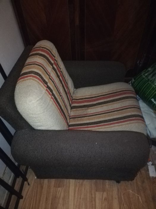 Poltrona sofá de um lugar vintage anos 60/70