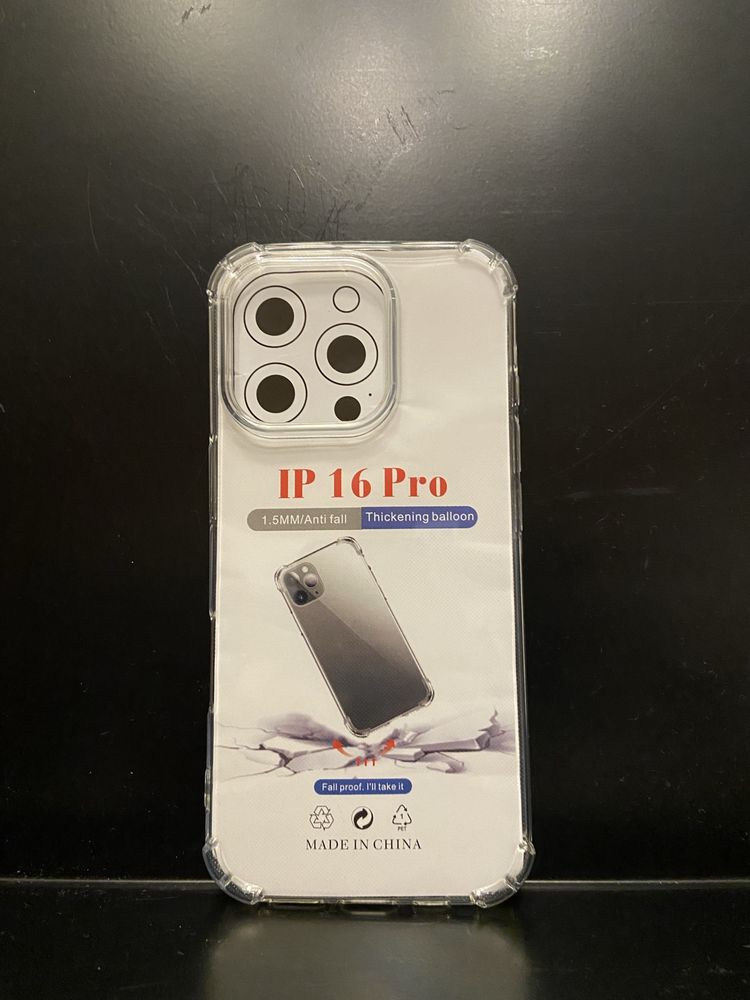 Capa iPhone 16 Pro Anti-Choque Cristal Transparente - NOVA