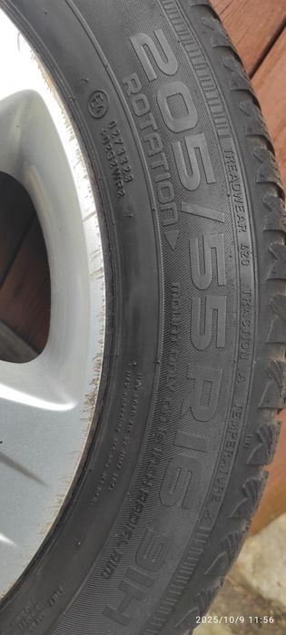 Felgi stalowe strukturalne 16 5x110 Opel + opony zimowe