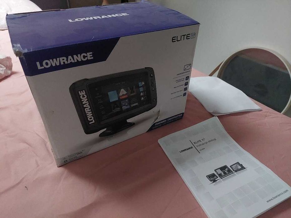Echosonda Lowrance Elite 7 Ti2 HDI + MAXMAPA Polska Północ NOWA OKAZJA