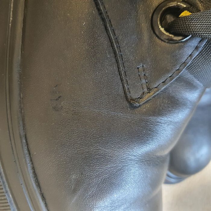 Зимние ботинки кожанные на натуральном меху