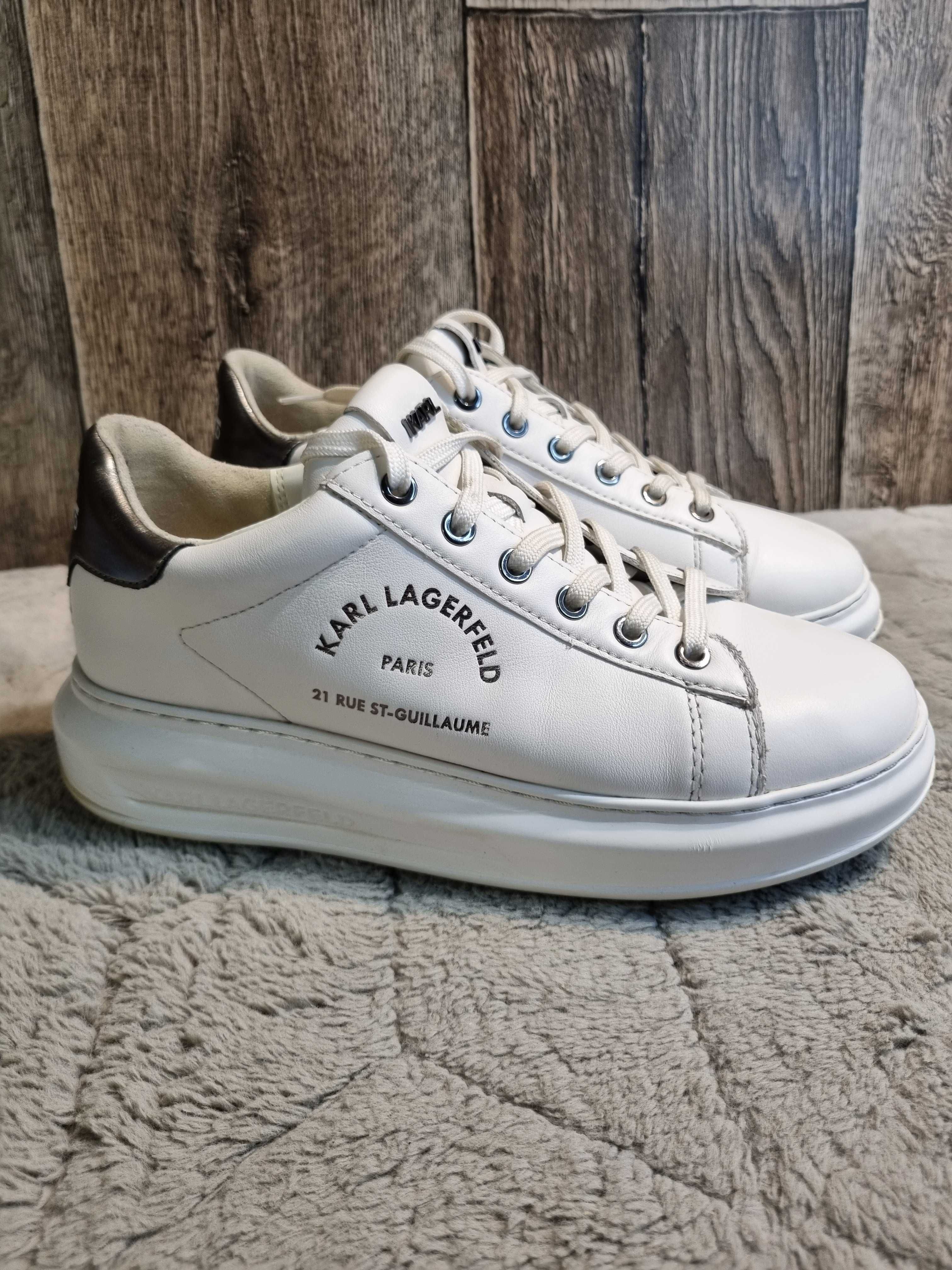 Białe sneakersy Karl Lagerfeld Kapri, 39