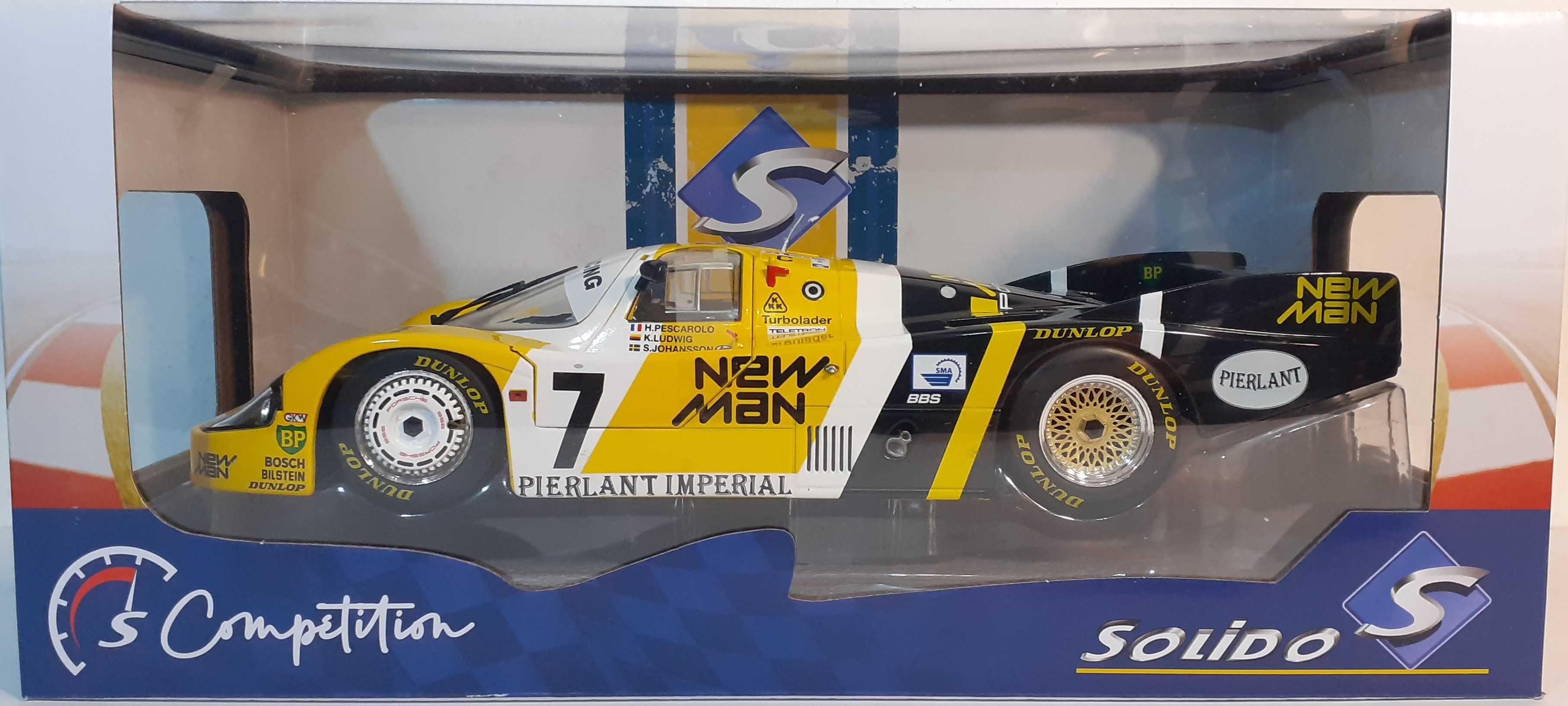 1/18 Porsche 956LH vencedor LeMans 1984 - Solido