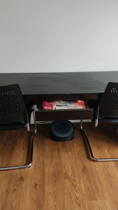 Secretária dupla c/ cadeiras