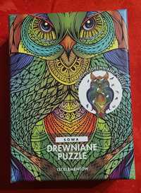 Puzzle drewniane Sowa 135 elementów